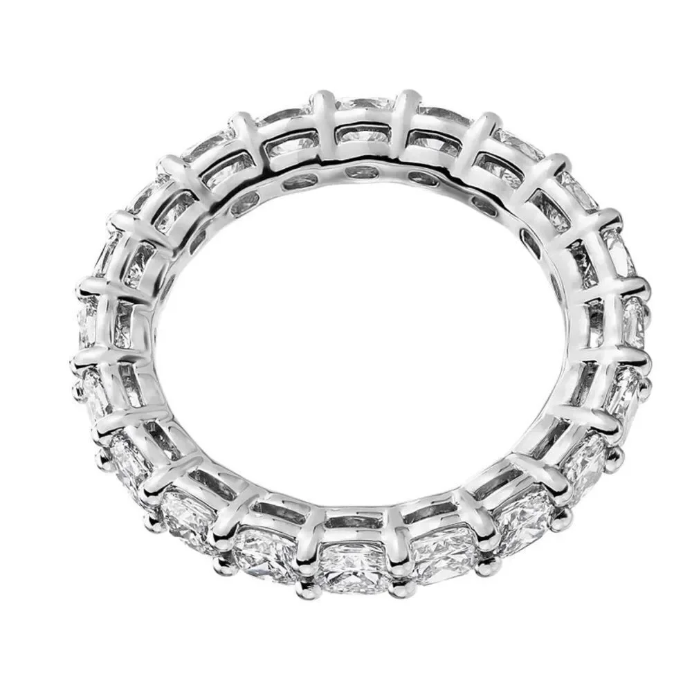 Paved Wedding Band Ring